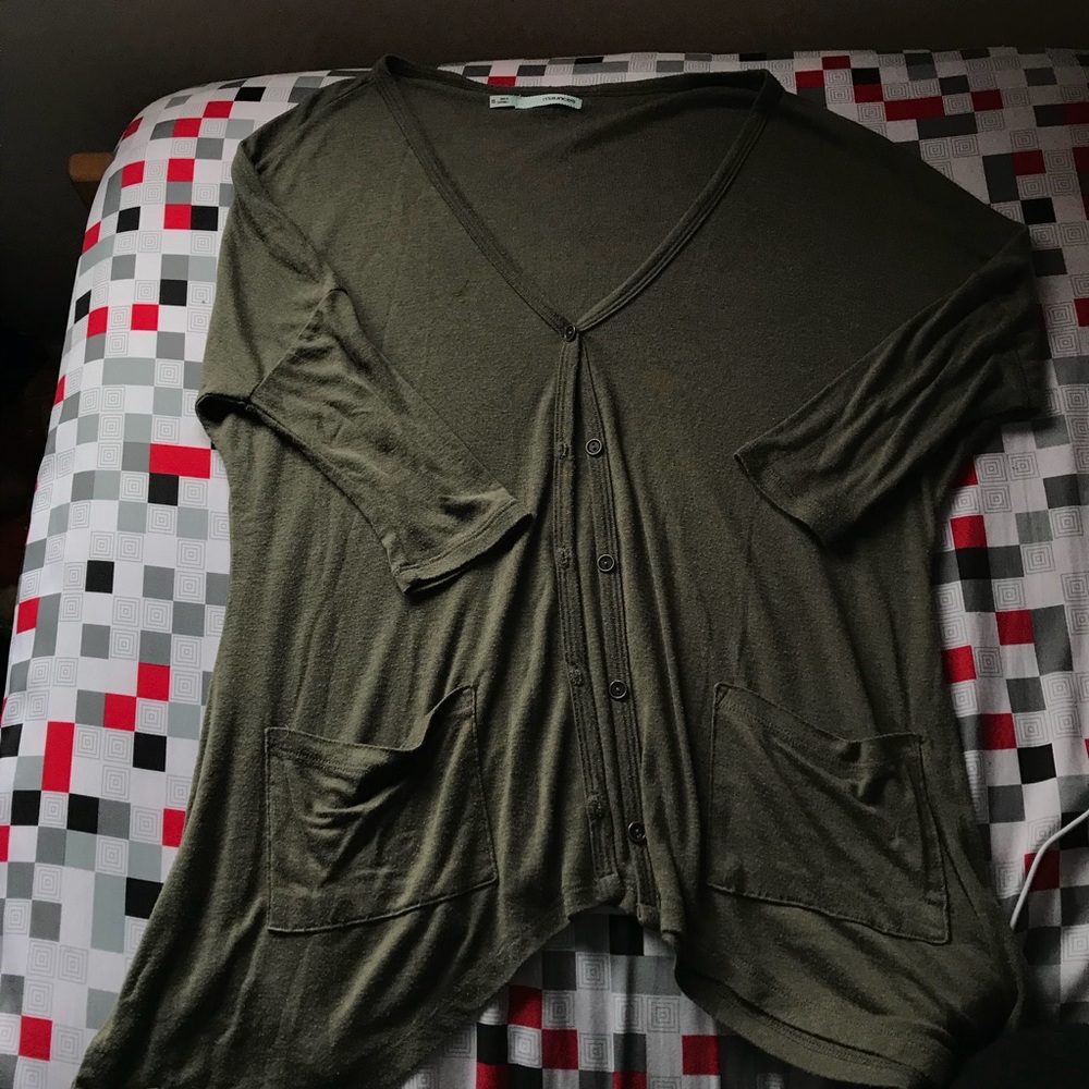 Flowy 3/4 Sleeve Cardigan